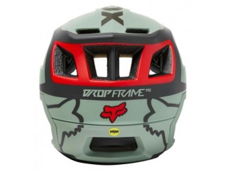 FOX DROPFRAME PRO HELMET DVIDE, CE [EUC]