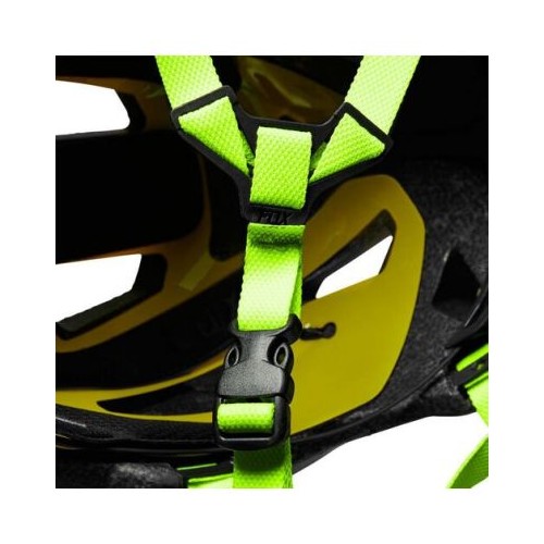 Casti FOX YTH MAINFRAME HELMET, CE [FLO YLW]