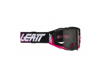 LEATT Goggle Velocity 6.5 Neon Pink Light Grey 58%