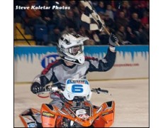 Quad and ATV on ice