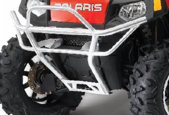 ATV-ul se simte protejat cu brushguards