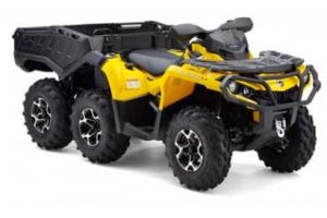 Primul ATV 6x6 de la Can-Am: Outlander 6x6 1000 XT