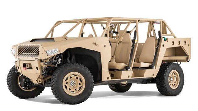 Polaris va expune primul vehicul 100% destinat armatei americane