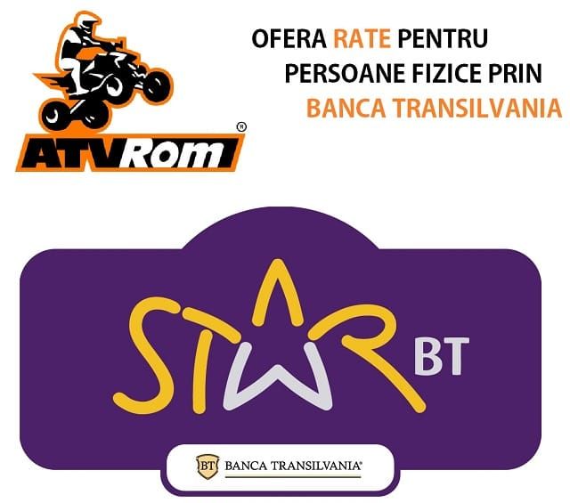 ATVROM - sistem de rate fara dobanda prin Banca Transilvania