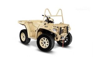 You're in the army now: Polaris Sportsman MV 850 TerrainArmor Edition