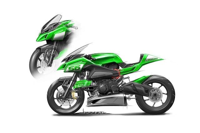 Tokyo Motor Show: Kawasaki prezinta un nou motor supercharged si un concept dotat cu acesta