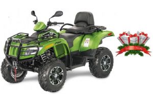 Mos Craciun la ATVROM: ATV Arctic Cat lama de dezapezire gratis