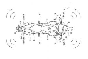 Honda breveteaza un sistem de monitorizare/avertizare a activitatii din trafic din jurul motocicletei