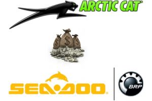 BRP va trebui sa plateasca 47 milioane de dolari catre Arctic Cat si nu e singura lor problema