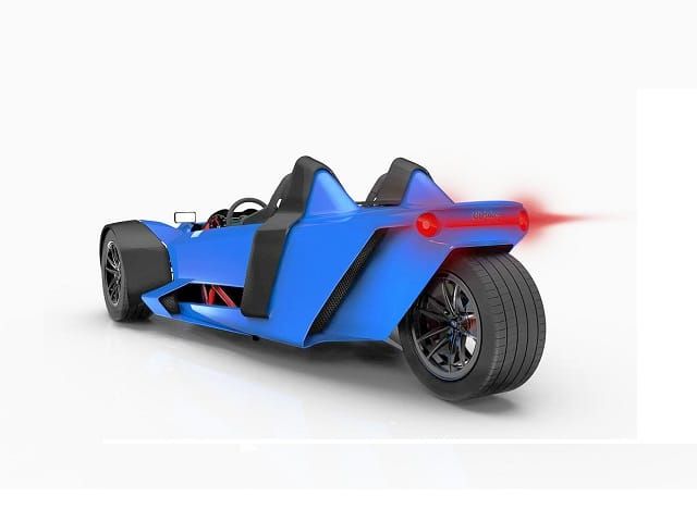 Azkarra, creatia cu trei roti a canadienilor Girfalco, in rivalitate cu Spyder si Slingshot