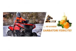 Promotie speciala de Sarbatori la ATVROM!