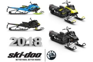 BRP a lansat lineup-ul 2018 Ski-Doo de snowmobile