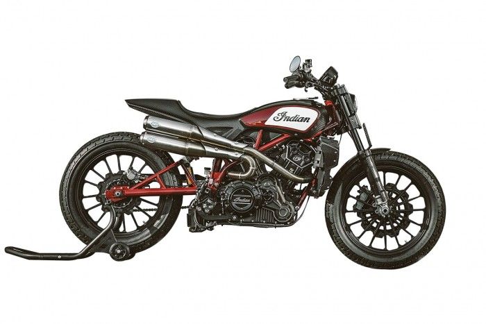 Motocicleta Indian Scout FTR1200 Custom intra in cursa