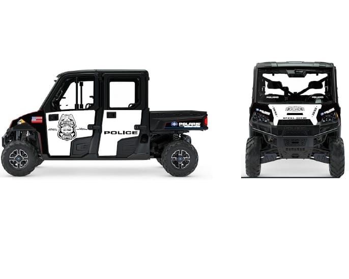 Prezenta Polaris® Police Ranger la Super Bowl