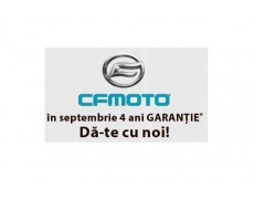 Promotie la intreaga gama CF Moto in septembrie 