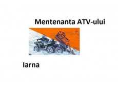 Intretinerea ATV-ului iarna