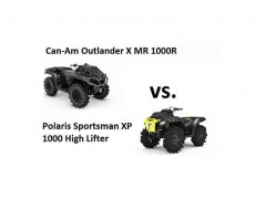 Can-Am Outlander Xmr 1000R vs. Polaris Sportsman XP1000 High Lifter 