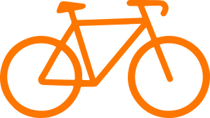 BICICLETE orange