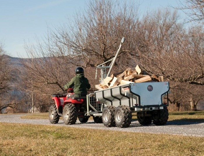 Tractarea unei remorci cu ATV-ul