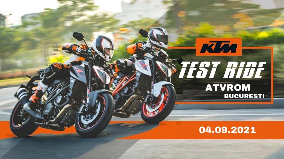 RIDE TEST KTM, LA  ATVRom Bucuresti