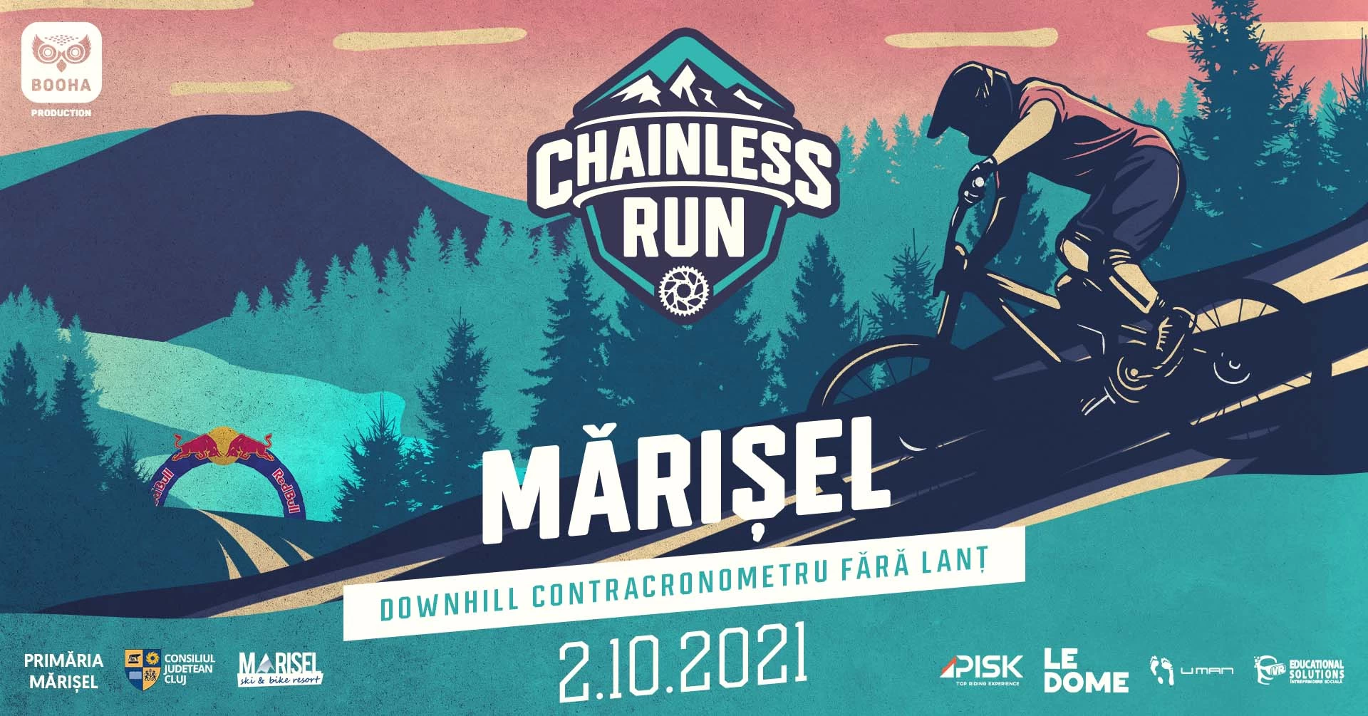 Marisel Chainless Run  - downhill pe stilul bikepark