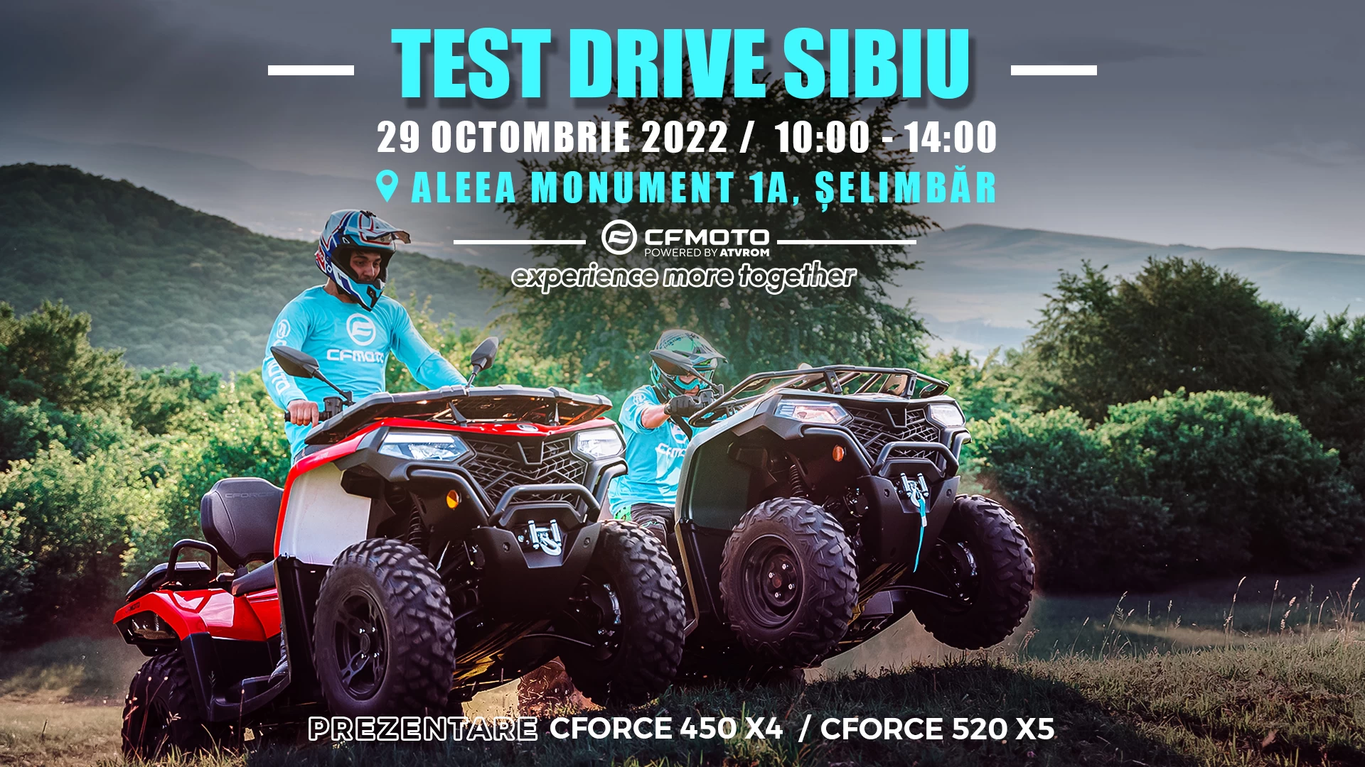 TEST DRIVE CFMOTO - SIBIU