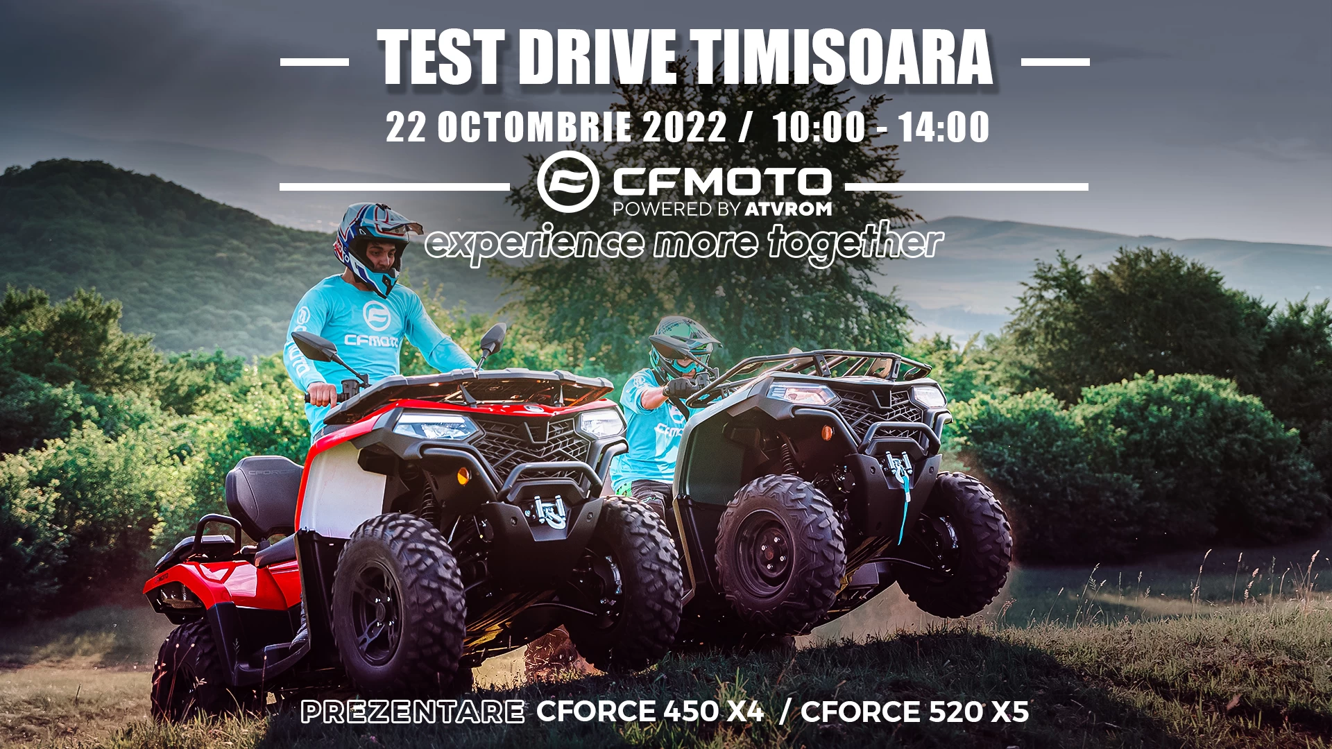 TEST DRIVE CFMOTO - TIMIȘOARA