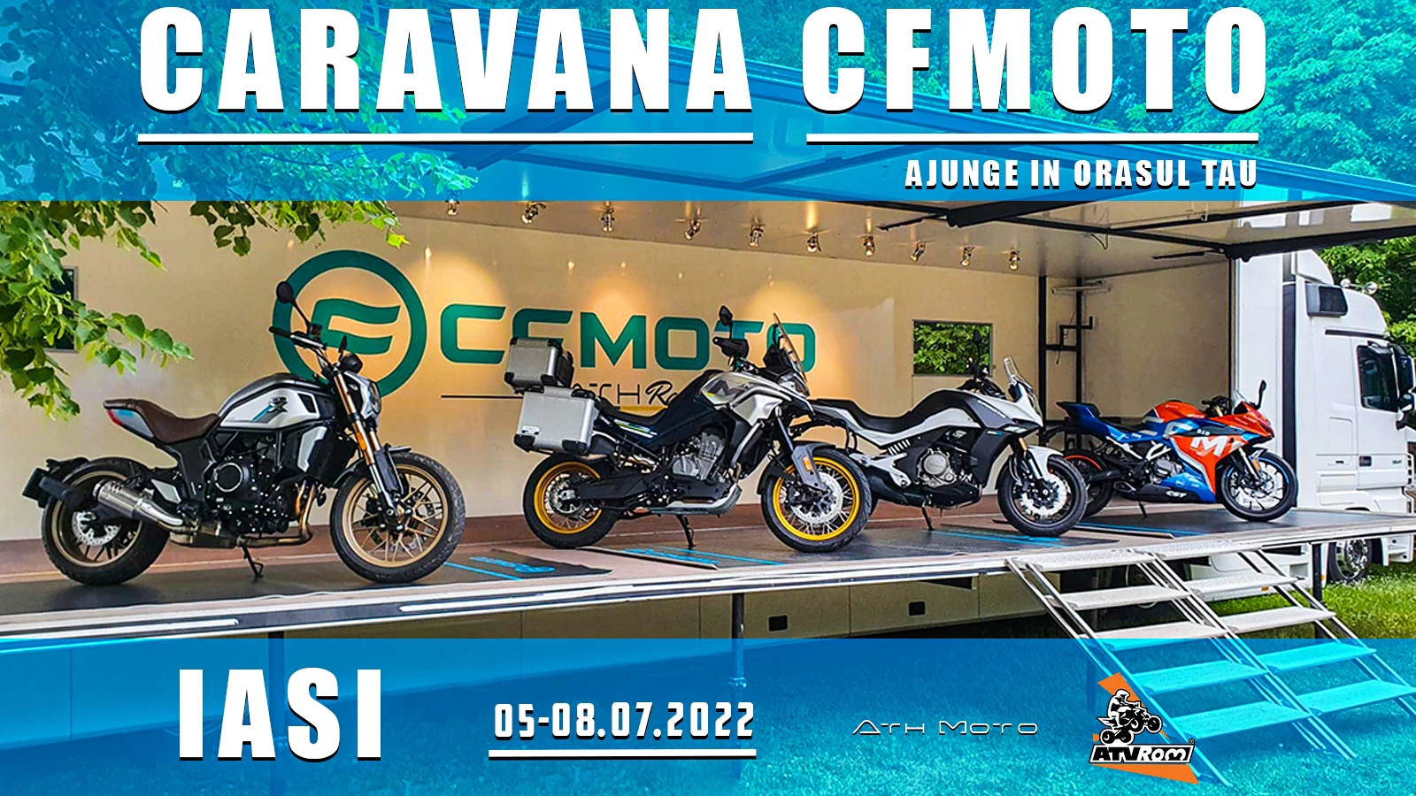 CARAVANA CFMOTO ajunge in Iasi!