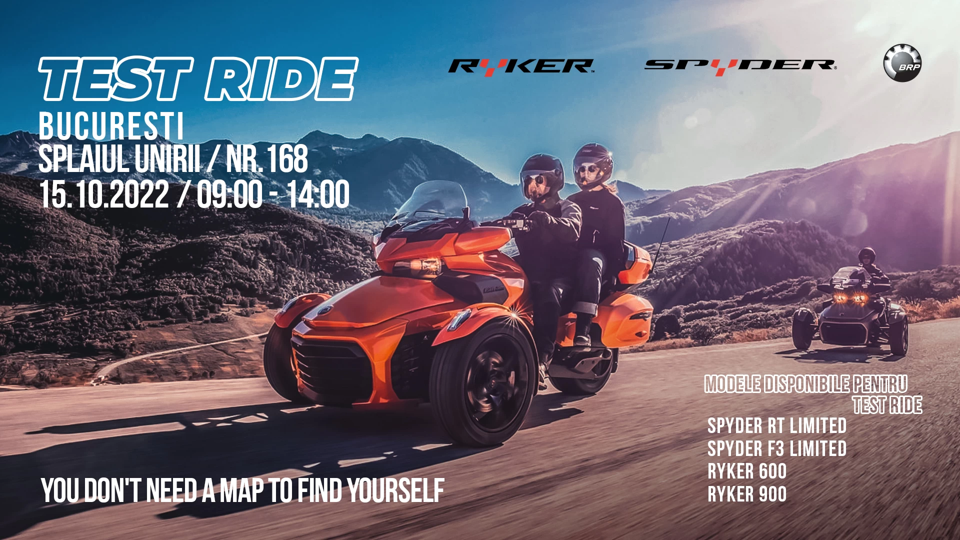 RIDE TEST CAN-AM RYKER & SPYDER