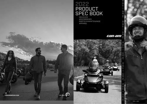 Catalog accesorii Can-am Onroad 2022